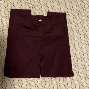 90 Degree Crop Legging with Pockets